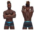 Casanova Uplift Mini Shorts - XL - Black/blue