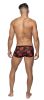 Kiss Me - Mini Short - Medium - Sheer Lips Black