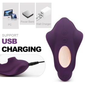 Sucking Wand Wearable Vibe Plug Female Invisiable