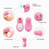 Intense Suction Clitoral Stimulator Female Massager Pink Estimulador