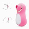Intense Suction Clitoral Stimulator Female Massager Pink Estimulador