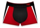 Retro Sport Panel Short - Small - Black/ Red