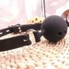 Soft Silicone Gag Ball BDSM Oral Bondage Gear