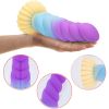 Colorful Silicone Threaded Anal Plug Buttplug for Men Women