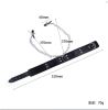 Faux Leather Choker Collar With Nipple Breast Clamp Clip