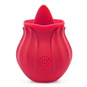 2022 New Frequency Vibration SuckinGModes-Waterproof Hand Wand Massager (Color: Red)