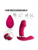 Smart Heating Wearable Vibrator Butterfly Clitoral Vibrator