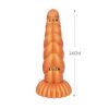 Colorful Silicone Threaded Anal Plug Buttplug for Men Women