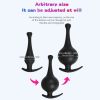 Super Long Anal Plug Inflatable Huge Butt Plug Vagina Anus Expansion