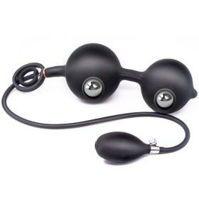 Super Long Anal Plug Inflatable Huge Butt Plug Vagina Anus Expansion (Style: 4)