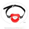 Sex Slave Silicone Lips O Ring Open Mouth Gag Oral Fetish