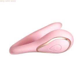 Couple Sexo Oral Vibe Vibrator Sex Toy For Women (Color: Pink)