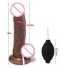Ejaculating Realistic Spray Water Penis with Suction Cup for Women Big Dick Dildo
